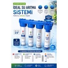 Aqua Bella Akvaryum Su Arıtma Sistemi - 3/4" Bağlantılı - Tortu, Pas ve Bulanıklık Giderici
