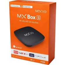 Velline MX10 4K Ultra HD Android 14 Tv Box Mx Box S Mini Taşınabilir 5G Wifi Özellikli