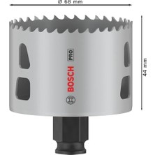 Sefa Ticaret 1 x Pro Multi Material Power Change Plus Hole Testere (Softwood, Drywall, Ø 68 Mm, Professional Accessory Rotary Drill/drivers)