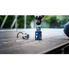 Sefa Ticaret Professional 1x Expert Construction Material Delik Açma Testereleri (Yumuşak Ahşap, Sunta, Tuğla, Yumuşak Döşemeler, Fiber Plastik Gfk, Cfk, Ø 57 Mm, Aksesuar Darbeli Matkap/vidalama)