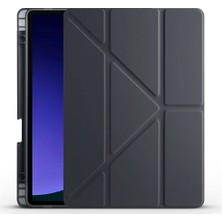 Spia Galaxy Tab S10 Fe Kılıf Kalem Bölmeli Uyku Modlu Yatay ve Dikey Standlı Katlanır Spıa