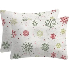 Lief Home %100 Pamuklu Flanel Kumaşından Fermuarlı Yastık Kılıfı | 50X70 ( 2 Adet )