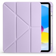 Sionel iPad 11.nesil 2025 Kılıf Kalem Bölmeli Uyku Modlu Yatay ve Dikey Standlı Katlanır Snel