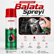 Nzb Fren Disk Balata Temizleyici Sprey 500 ml Profesyonel Yağ Sökücü Hızlı Kuruyan Temizlik Ürünü