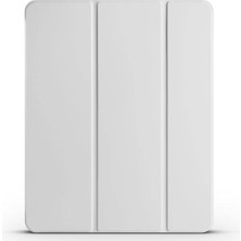 Zore iPad Air 13 2025 M3 Kılıf Kalem Bölmeli Uyku Modlu Katlanır Yatay ve Dikey Standlı Senk
