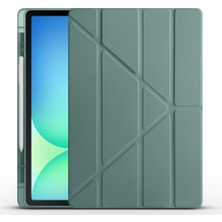 Butam Bilişim Galaxy Tab S10 Fe Plus Kılıf Kalem Bölmeli Uyku Modlu Yatay ve Dikey Standlı Katlanır Btbm