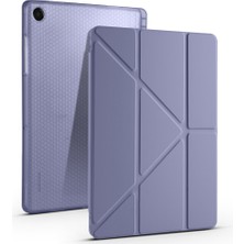Ottonova Galaxy Tab A11 Plus Kılıf Kalem Bölmeli Uyku Modlu Yatay ve Dikey Standlı Katlanır Nova