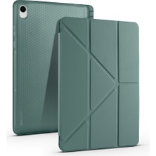 Teknodur Galaxy Tab S11 Kılıf Kalem Bölmeli Uyku Modlu Yatay ve Dikey Standlı Katlanır Tkdr
