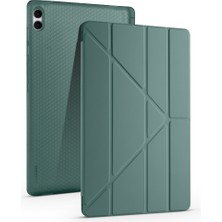 Teknodur Galaxy Tab S11 Ultra Kılıf Kalem Bölmeli Uyku Modlu Yatay ve Dikey Standlı Katlanır Tkdr
