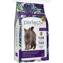 Perfect Somonlu Kısır Kedi Maması 1.5 kg