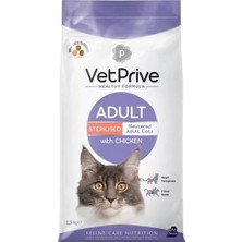 N&D Vet Prive Tavuklu Kısırlaştırılmış Kedi Maması 1.5 kg