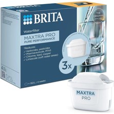 BRITA Maxtra Pro Pure Performance Yedek Su Arıtma Filtresi 3'lü