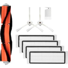 YFS Xiaomi Ile Uyumlu Vacuum Cleaner SDJQR02RR Robot Süpürge Ana Fırça, Hepa Filtre X4, Yan Fırça X2