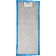 YFS Zanker Ile Uyumlu En 18,8 cm Boy 48,3 cm - Arka Tırnak 4,5 cm Aspiratör Davlumbaz Metal Yağ Filtresi