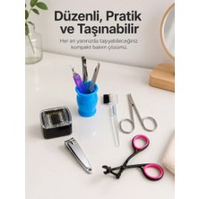 Nemere Ithalat Paslanmaz Çelik Manikür Seti Tırnak Kaş ve Kişisel Bakım Aletleri