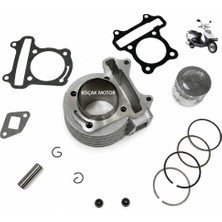 Koçak Motor Kuba Valentino 50CC - VN50 Pro -Akalite- Silindir Set 100CC