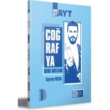 Benim Hocam Yayınları Benim Hocam Ayt Coğrafya Ders Notları -2027