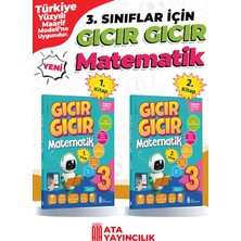 Ata Yayıncılık 3. Sınıf Gıcır Gıcır Matematik 1 ve 2. Kitap (2'li kitap)