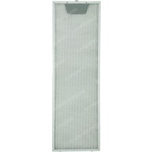 YFS Termikel Ile Uyumlu En 18,6 cm Boy 51,5 cm - Tek Tırnaklı Aspiratör Davlumbaz Metal Yağ Filtresi