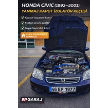 EP Garaj Otomotiv Honda Civic 1992-2001 Model Uyumlu Yanmaz Kaput Izalötürü Keçesi