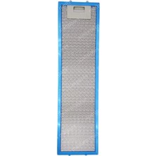 YFS White Daisy Ile Uyumlu En 13 cm Boy 48,5 cm - Arka Tırnak 4,5 cm Aspiratör Davlumbaz Metal Yağ Filtresi