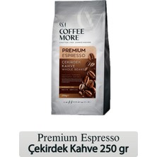 Coffee More Premium Espresso Çekirdek Kahve 250 gr
