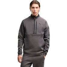 Pumatech Half-Zip Erkek Gri Günlük Stil Sweatshirt 69395034
