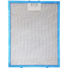 YFS Electrolux Ile Uyumlu En 25 cm Boy 31 cm - Arka Tırnak 12,5 cm Aspiratör Davlumbaz Metal Yağ Filtresi