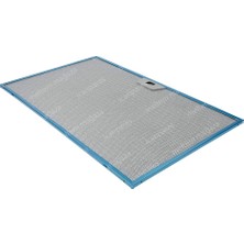 YFS Hafele Ile Uyumlu En 50,6 cm Boy 30 cm - Arka Tırnak 11,5 cm Aspiratör Davlumbaz Metal Yağ Filtresi