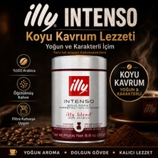 Illy Intenso Öğütülmüş Kahve 250 G – Koyu Kavrum %100 Arabica