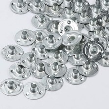MumvemuM 100 Adet Metal Mum Fitili Tutacağı – Fitil Sabitleme Aparatı