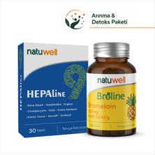 Natuwell Hepaline 30 Tablet ve Broline 30 Kapsül