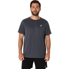 Asics  Silver Erkek Gri Koşu T-Shirt 2011D242-020