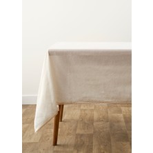 Bella Maison Eloni Kopanakili Masa Örtüsü Ekru (150X250 Cm)