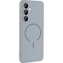 Roketcim Galaxy S26 Fe Kılıf M-Safe Şarj Özellikli Meta Kapak