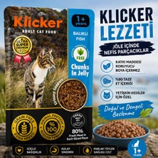 Klicker Balıklı Kedi Konservesi 85 gr