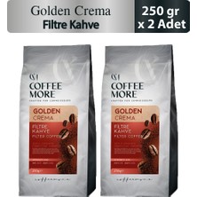 Coffee More Golden Crema Filtre Kahve 250 gr x 2 Adet