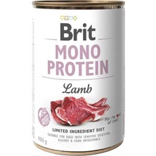 N&D Brit Care Mono Protein Kuzu Etli Yetişkin Köpek Konservesi 400 gr