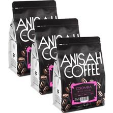 Anisah Coffee Colombia Filtre Kahve | 3x250gr | Chemex Öğütme
