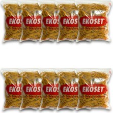 Ekoset Kauçuk Paket Ambalaj Maydanoz Toka Para Lastiği 40 mm 10000'LI