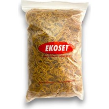 Ekoset Kauçuk Paket Ambalaj Para Lastiği 40'lık 1  kg 40 mm