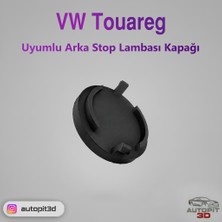 AutoPit 3D Vw Touareg Uyumlu Arka Stop Lambası Kapağı (2 Adet)