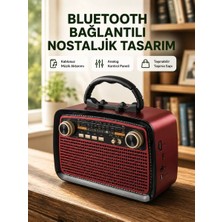 Nemere Ithalat Bluetooth Bağlantılı Taşınabilir Hoparlör – Fm/am Radyo Özellikli, Şarj Edilebilir Batarya, 1 kg