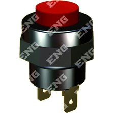 Eng 030102 Plastik Buton Terminalli (Kırmızı)