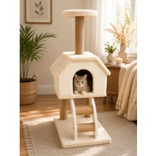 Empressco Kedi Evi Merdivenli Karışık Renk Sevk Edilecek