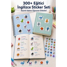 Yeap Office 300 + Eğitici Ingilizce Kelime ve Görsel Sticker Seti – Resimli Çocuk ve Yetişkin Öğrenme Etiketleri