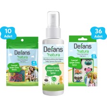 Defans Natura Serisi (Bileklik+ Sticker + Vücut Spreyi 50 Ml)