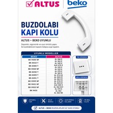 Öz Beyaz Eşya Altus - Al 375 Ex - Al 355 Ey - Al 362 Ey - Al 370 Ey - Buzdolabı Kapı Kolu