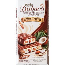 Beyoğlu Çikolata Beyoğlu Dubaco Hawaii Style Bademli Kadayıflı ve Hindistan Cevizli Çikolata 200 Gr.