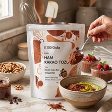 Yüzde Yüz Gıda Ham Kakao Tozu